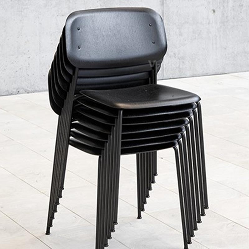 Armless Dining Chairs Wood Open Back Dining Side Furniture in Matte Finish Clearhalo 'Dining Chairs' 'Dining Tables & Seating' 'dining_chair' 'furn' 'furn_dining_chair' 'Furniture' 'Kitchen & Dining Furniture' 5279419