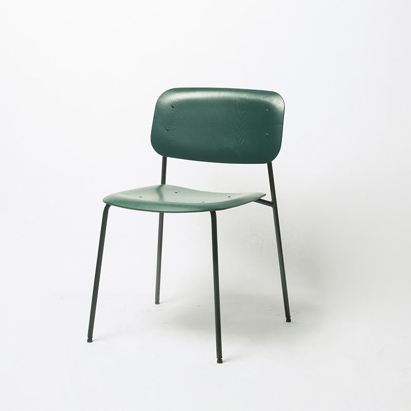 Armless Dining Chairs Wood Open Back Dining Side Furniture in Matte Finish Clearhalo 'Dining Chairs' 'Dining Tables & Seating' 'dining_chair' 'furn' 'furn_dining_chair' 'Furniture' 'Kitchen & Dining Furniture' 5279440