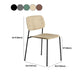 Armless Dining Chairs Wood Open Back Dining Side Furniture in Matte Finish Clearhalo 'Dining Chairs' 'Dining Tables & Seating' 'dining_chair' 'furn' 'furn_dining_chair' 'Furniture' 'Kitchen & Dining Furniture' 5279451