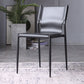 Leather Dining Side Chairs Modern Indoor-Outdoor Chair for Home Clearhalo 'Dining Chairs' 'Dining Tables & Seating' 'dining_chair' 'furn' 'furn_dining_chair' 'Furniture' 'Kitchen & Dining Furniture' 5279527
