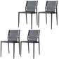 Leather Dining Side Chairs Modern Indoor-Outdoor Chair for Home Grey 4 Piece Set Clearhalo 'Dining Chairs' 'Dining Tables & Seating' 'dining_chair' 'furn' 'furn_dining_chair' 'Furniture' 'Kitchen & Dining Furniture' 5279534