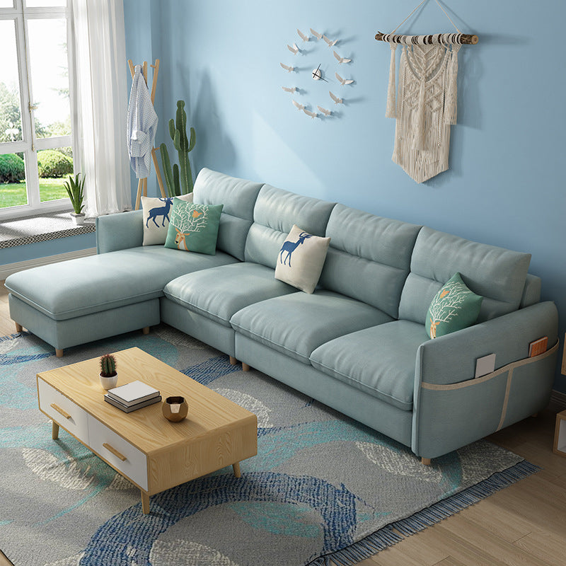 Zeitgenössischer Sofa -Baumwollschaum/Latex mit osmanischer Schnitte gefüllt