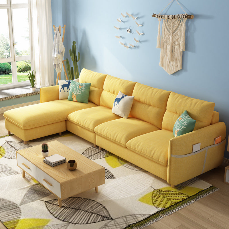 Zeitgenössischer Sofa -Baumwollschaum/Latex mit osmanischer Schnitte gefüllt