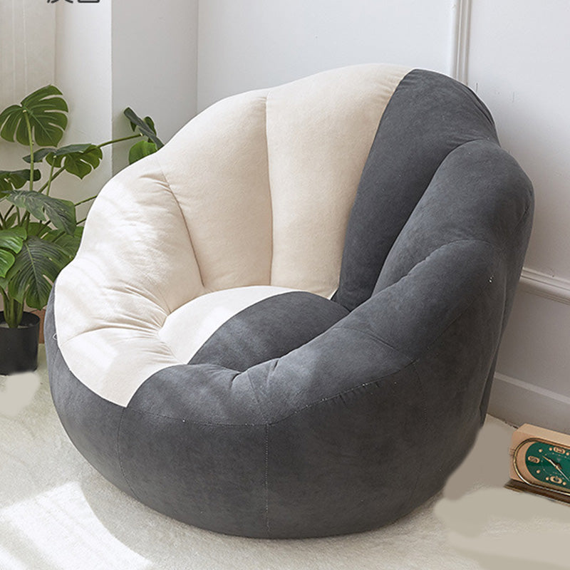 Faux bontarmen omvatten hellende armen genaaid kussen achterstoel voor woonkamer