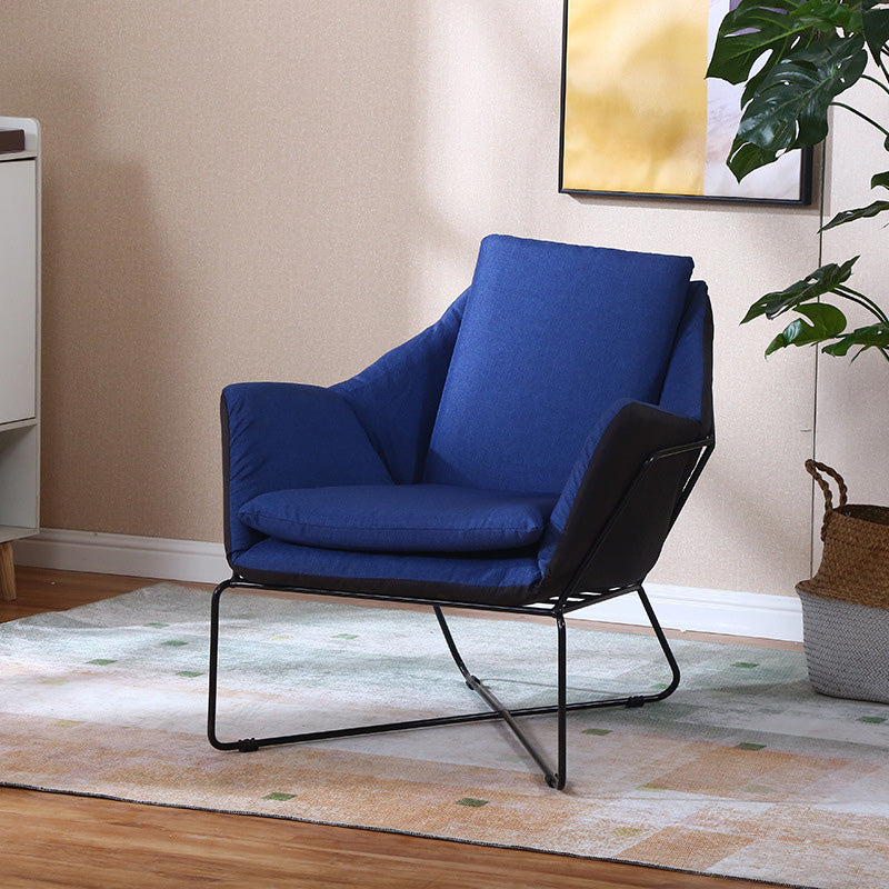 Chaise en cuir collé 27,5 "L x 27,5" W x 29,5 "H Armes incluses pour salon pour le salon