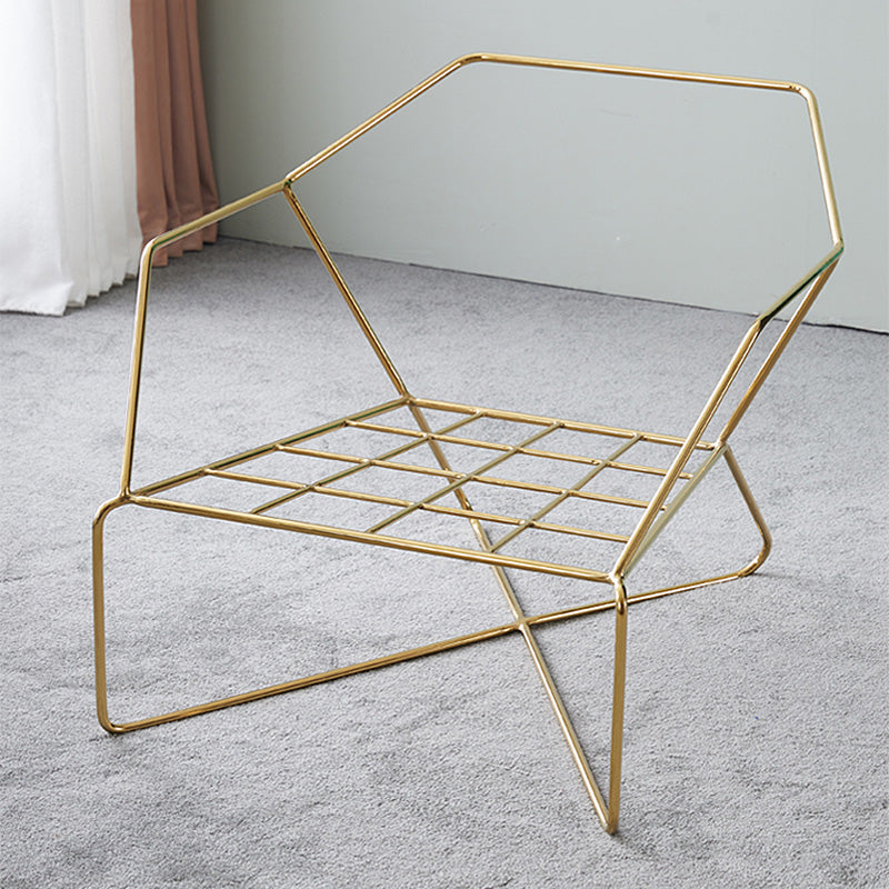 Chaise en cuir collé 27,5 "L x 27,5" W x 29,5 "H Armes incluses pour salon pour le salon