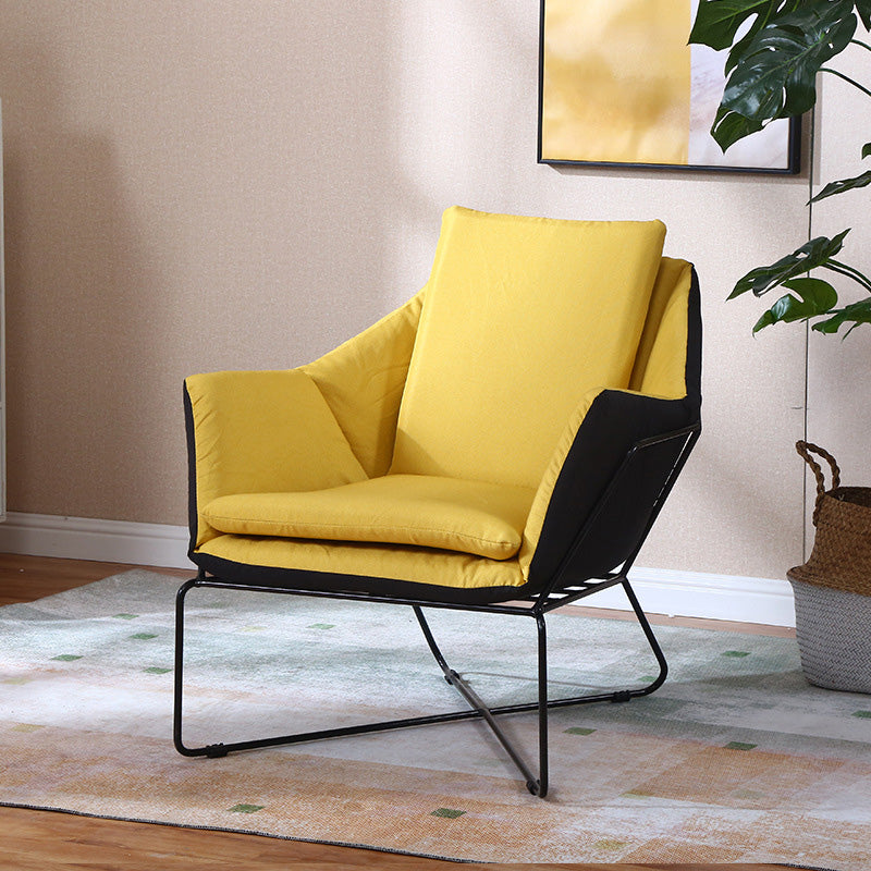 Chaise en cuir collé 27,5 "L x 27,5" W x 29,5 "H Armes incluses pour salon pour le salon