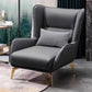 Wingback -stoel 30.70 "L x 36.61" W x 33.85 "H WILLADER WARS STOEL VOOR SLAAPKAMER