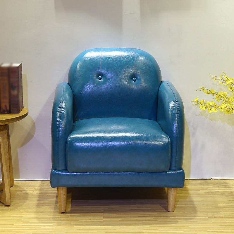 Contemporary Tufted Sofa Couch Split-Back Standard Square Arm Settee Couch