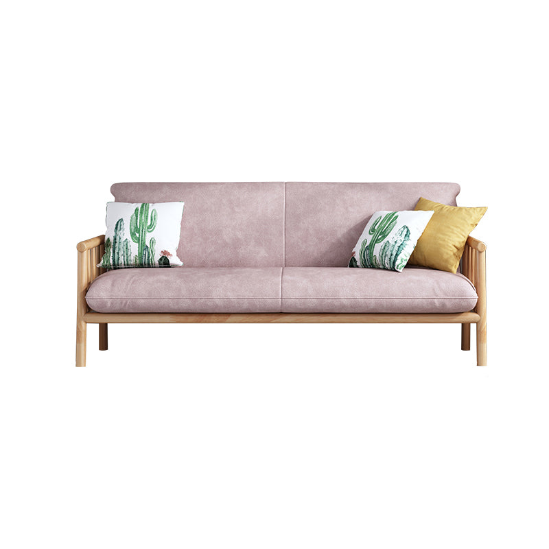 Contemporary Cushions Standard Tuxedo Arm Living Room Faux Leather Settee Clearhalo &#39;furn&#39; &#39;furn_sofas&#39; &#39;Furniture&#39; &#39;Living Room Furniture&#39; &#39;Sofa&#39; &#39;sofas&#39; 5280372