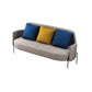 Standard Square Arm Sofa Couch Contemporary Tight Back Setee
