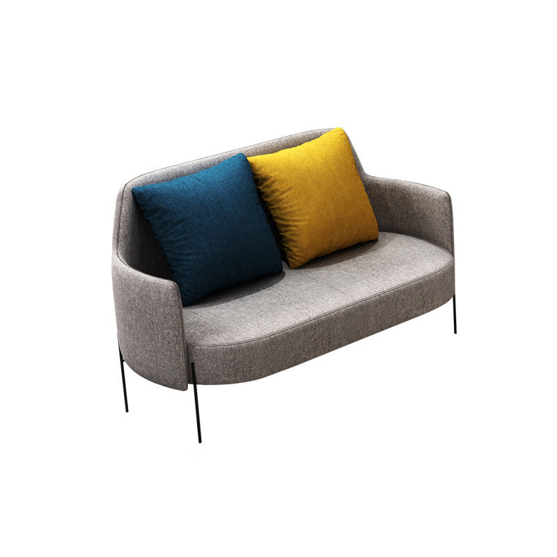 Canapé carré standard canapé contemporain de dossier serré