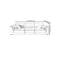 Stain Resistant Sofa Couch Square Arm Sofa Set with Pillows in Grey Clearhalo 'furn' 'furn_sofas' 'Furniture' 'Living Room Furniture' 'Sofa' 'sofas' 5280479