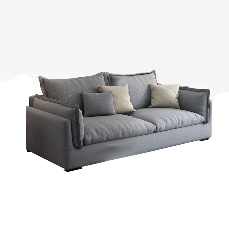 固定リビングルーム枕トップアーム標準ライトグレーシート