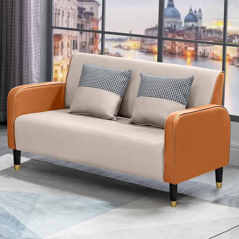 アパート用の4本の足でスカンジナビアの正方形の腕のラブシート28.34」