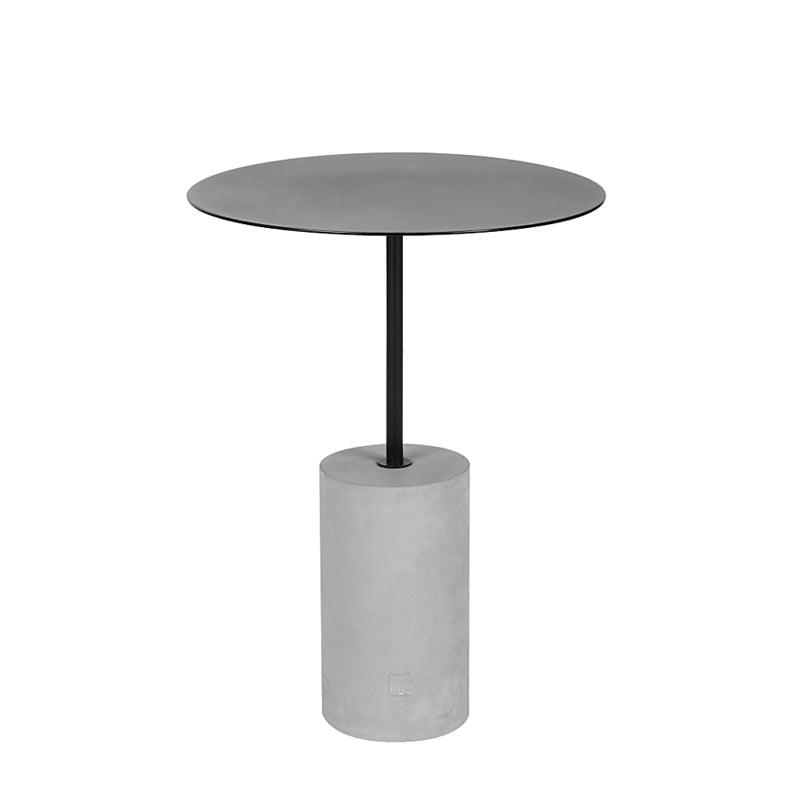 Tavolo da tavolo da tavolo moderno moderno di metà secolo con base in cemento