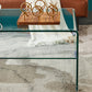 Modern Style Black/transparent Rectangular Coffee Table with Tempered Glass Top Clearhalo 'Coffee & Accent Tables' 'Coffee Tables' 'coffee_tables' 'furn' 'furn_coffee_tables' 'Furniture' 'Living Room Furniture' 5280930