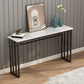 Table de console avec table d'accentuation de base de chevalet pour hall 31,5 "de haut