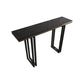 Sled Basic Console Table with Rectangle Top Sofa Console Table Clearhalo 'Console Tables' 'console_tables' 'Entry & Mudroom Furniture' 'furn' 'furn_console_tables' 'Furniture' 5284664