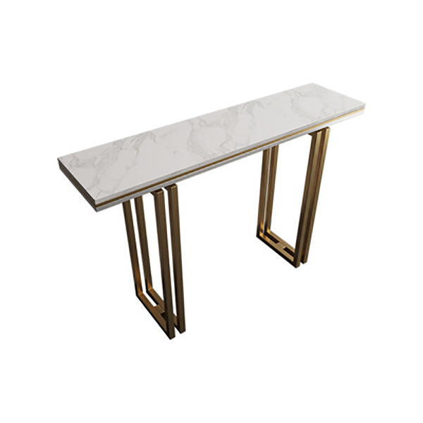 Sled Basic Console Table with Rectangle Top Sofa Console Table Clearhalo 'Console Tables' 'console_tables' 'Entry & Mudroom Furniture' 'furn' 'furn_console_tables' 'Furniture' 5284665