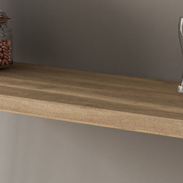 Tavolo da console in legno massiccio rettangolo tavolo accento cornice per la sala