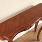 Free Form Wood Console Table with 4 Legs Solid Wood Frame Accent Table for Hall Clearhalo 'Console Tables' 'console_tables' 'Entry & Mudroom Furniture' 'furn' 'furn_console_tables' 'Furniture' 5284753