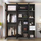 Modern Style Storage Cabinet Mirrored Finish Cabinet with Glass Door Clearhalo 'Armoires & Wardrobes' 'armoires_wardrobes' 'Bedroom Furniture' 'furn' 'furn_armoires_wardrobes' 'Furniture' 5285048