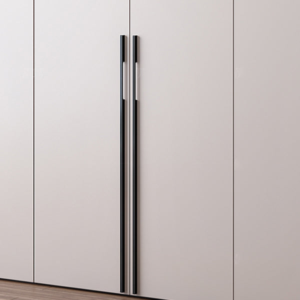 Armario contemporáneo de vestuario de madera suave armario de puerta cerrada