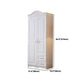 Bedroom Hinged Door Storage Cabinet Manufactured Wood Victorian Cabinet with Drawers