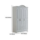 Bedroom Hinged Door Storage Cabinet Manufactured Wood Victorian Cabinet with Drawers