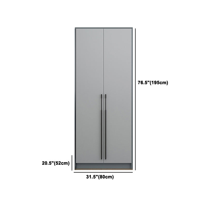 Graue Holzgarderobe Rettungshalle mit weichen Schubladen mit weicher Naher