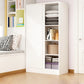 Contemporary Wardrobe Cabinet Sliding Storage Cabinet for Home