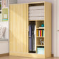 Contemporary Wardrobe Cabinet Sliding Storage Cabinet for Home