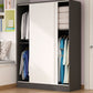 Contemporary Wardrobe Cabinet Sliding Storage Cabinet for Home