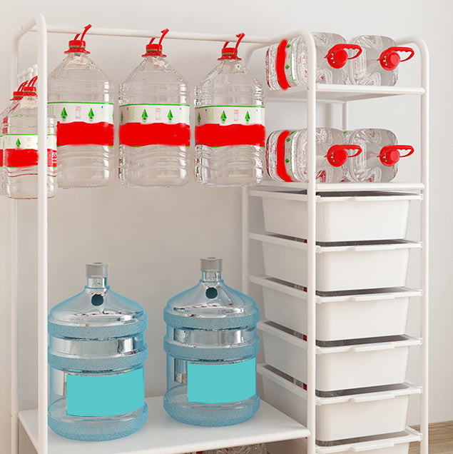 Contemporary Metal Wardrobe Cloth Rod Included Wardrobe Closet for Bedroom Clearhalo 'Armoires & Wardrobes' 'armoires_wardrobes' 'Bedroom Furniture' 'furn' 'furn_armoires_wardrobes' 'Furniture' 5285224