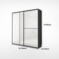 Manufactured Wood White Storage Cabinet Modern Cabinet with Drawers