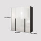 Mirrored Finish Wardrobe Armoire Modern Style Engineered Wood Wardrobe Clearhalo 'Armoires & Wardrobes' 'armoires_wardrobes' 'Bedroom Furniture' 'furn' 'furn_armoires_wardrobes' 'Furniture' 5285301