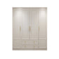 Contemporary Wooden Wardrobe Soft Close Drawer Wardrobe Closet for Bedroom