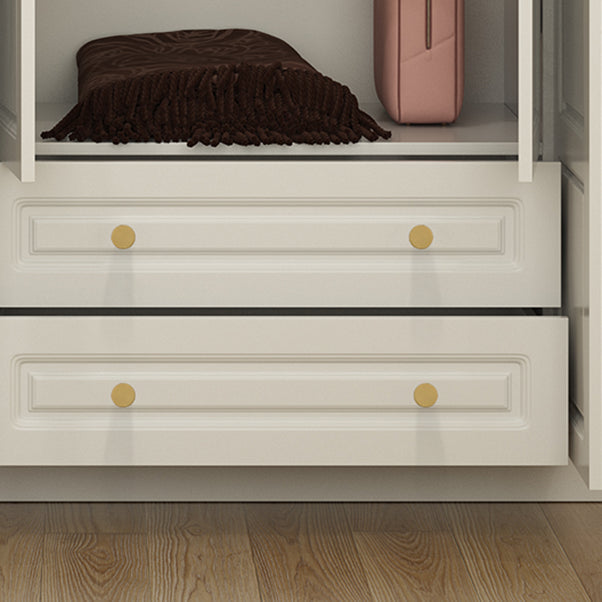 Contemporary Wooden Wardrobe Soft Close Drawer Wardrobe Closet for Bedroom