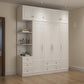 Contemporary Wooden Wardrobe Soft Close Drawer Wardrobe Closet for Bedroom