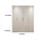 Contemporary Wooden Wardrobe Soft Close Drawer Wardrobe Closet for Bedroom