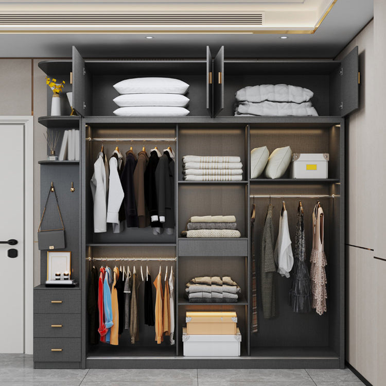 Armadio moderno moderno moderno moderno moderno moderno fabbricato per porte scorrevoli per la camera da letto