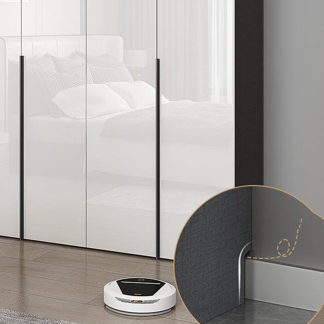 Zeitgenössische technische Holzgarderobe Spiegelgesperrter Kleiderschrank mit 1 Schublade