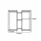 Black Contemporary Style Armoire Metal Steel Armoire for Bedroom Clearhalo 'Armoires & Wardrobes' 'armoires_wardrobes' 'Bedroom Furniture' 'furn' 'furn_armoires_wardrobes' 'Furniture' 5285608