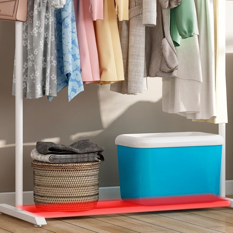 Zeitgenössischer Stil Armoire Black Metal Open Armoire für Schlafzimmer