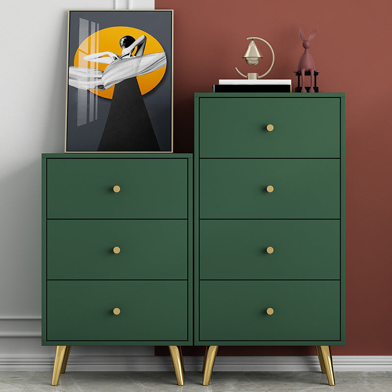 Cómoda de madera de ingeniero de estilo moderno, cómoda para lencería de dormitorio con cajón