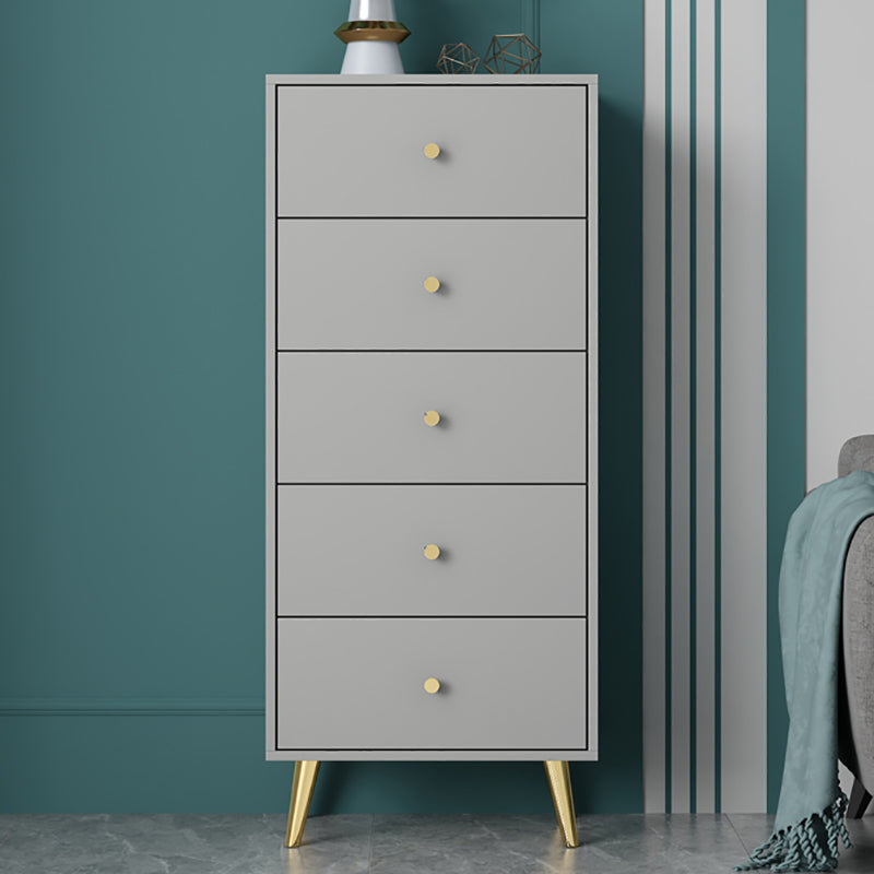 Cómoda de madera de ingeniero de estilo moderno, cómoda para lencería de dormitorio con cajón