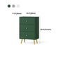 Cómoda de madera de ingeniero de estilo moderno, cómoda para lencería de dormitorio con cajón