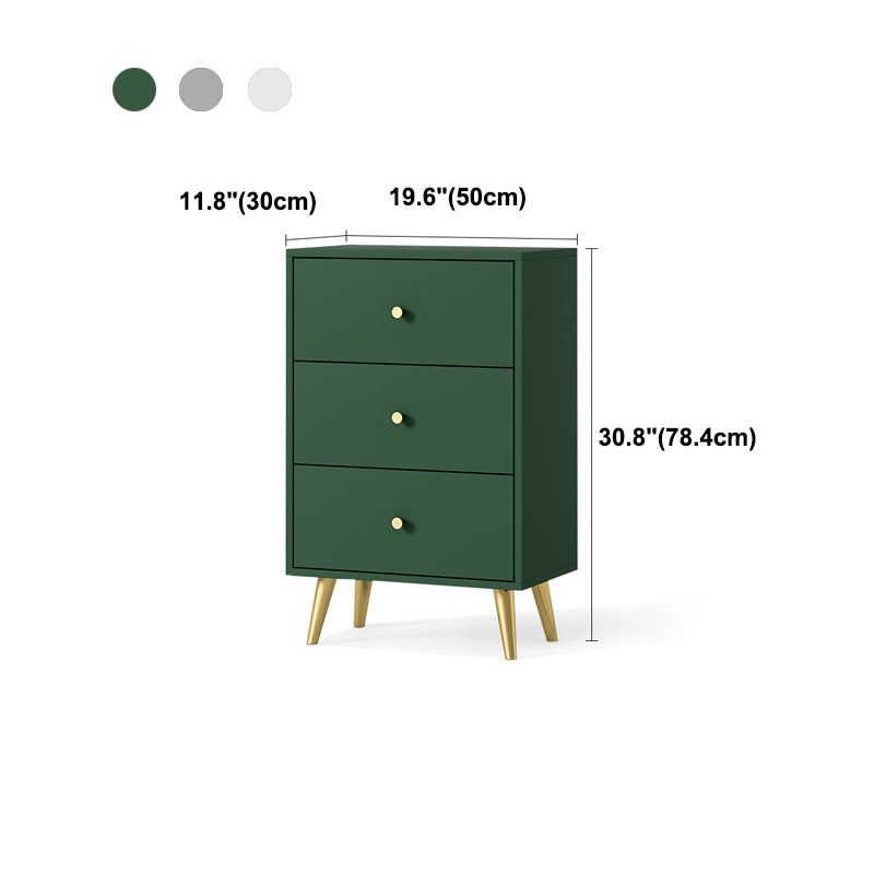 Cómoda de madera de ingeniero de estilo moderno, cómoda para lencería de dormitorio con cajón