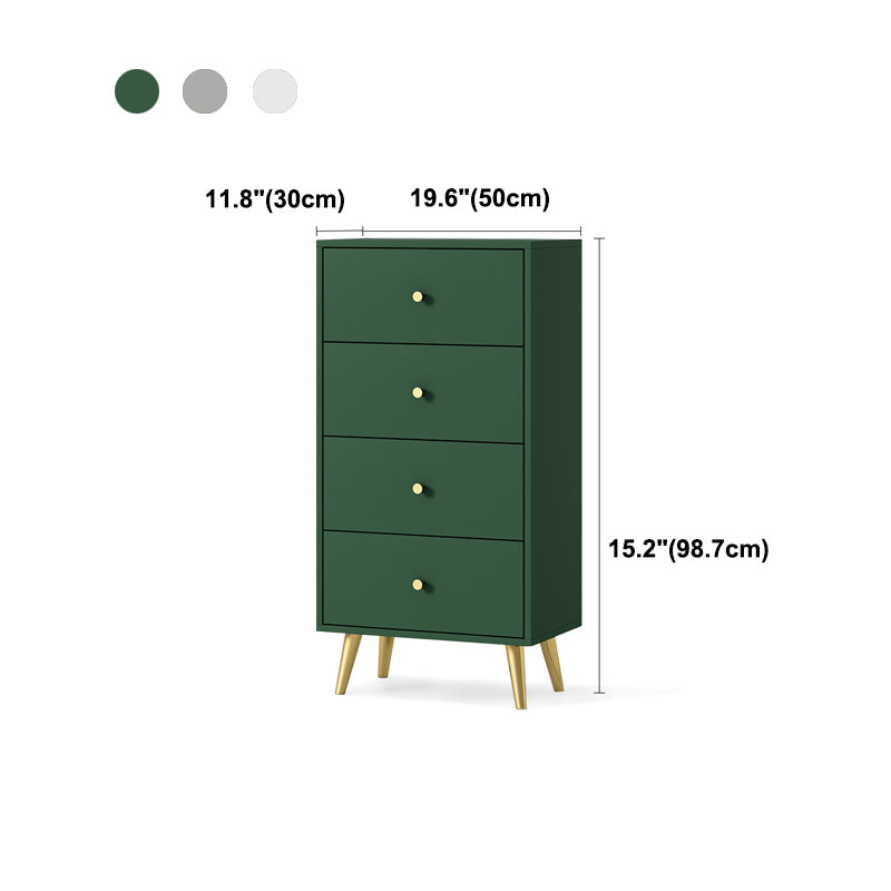 Cómoda de madera de ingeniero de estilo moderno, cómoda para lencería de dormitorio con cajón